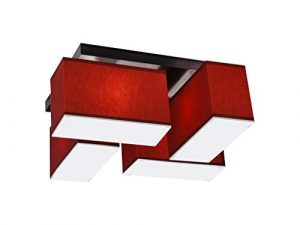 rote LED Deckenlampe, rote LED Deckenleuchte, Deckenleuchte LED rot, Deckenlampe LED rot